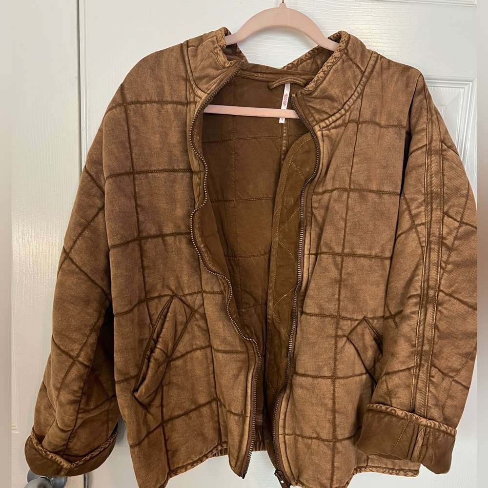 Free People Dolman Quilted Jacket